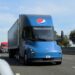 Tesla Semi order PepsiCo electric truck on highway 테슬라 세미 주문